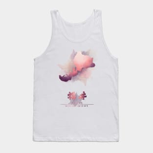 Fukui, Japan Watercolor Map Art Tank Top